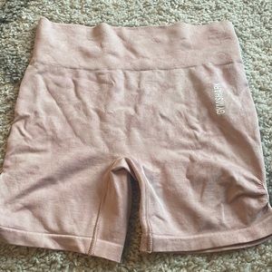 Gymshark pink camo shorts